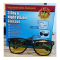 Pack Of 3 Polarized Day Night Driving Glasses Anti Glare Sunglasses For Unisex. 