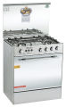 Welcome 4 Burner 27" Gas Cooking Range WC-427 - Silver. 