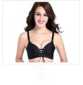 Duoble cup super Push Up Bra With Lace Up Tie Front  Bra. 