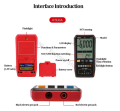 Smart Digital Multimeter Tester UNI-T UT122 Professional Voltage Frequency Dual Display NCV LIVE Electrical. 