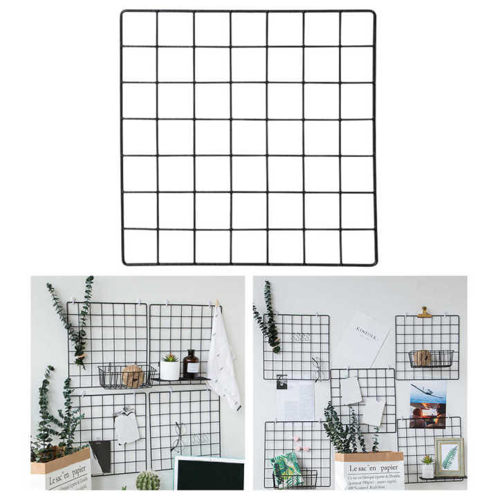 Metal%20Mesh%20Grid%20Panel%20Photo%20Wall%20Decor%20Art%20Display%20for%20Home%20with%20Easy%20Installation%20-%20Image%206