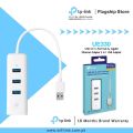 TP-Link USB 3.0 to RJ45 & 3-Port USB 3.0 Hub UE330 USB 3.0 3-Port Hub & Gigabit Ethernet Adapter 2 in 1 USB Adapter 10/100/1000 Mbps - 18 Months Brand Warranty. 