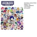 Green forest Computer Sticker Game Characters Handbook Phone Case Graffiti Sticker. 