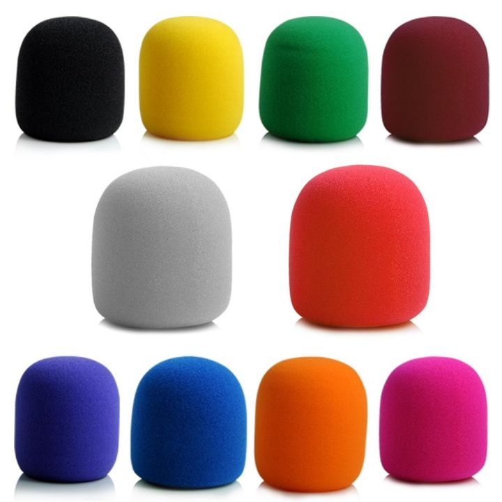 %E3%80%90HOT%E3%80%91%207X3.5Cm%20Black%20Microphone%20Windscreen%20Foam%20Cover%20Thick%20Mic%20Covers%20Foam%20Mic%20Pop%20Filter%20For%20Studio%20Interview%20Karaoke%20DJ%20(10%20Colors)%20-%20Image%202