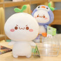 Cute long grass face dumpling plush toy small rag doll doll doll pillow female sleeping bed super soft gift. 