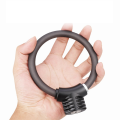 Bicycle Thick Alloy Steel Cable Lock Bicycle Ring Lock Anti-Theft Lock Portable Mini Security Lock Racket Locks Easy Install. 
