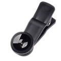 Camera Clip-on Lens Kit  3-in-1 Universal Smartphone 180 degree Fisheye Lens 0.67X Wide Angle Macro Lens. 