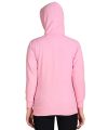 Sharrys Womens Zipper Hoodie Plain Pullover Front zip up Kangro Pocket Hoddie New arrivals Girls Casual Winter Wear ( Baby Pink ). 