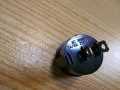 Pack of 5 - Round Rocker Switch Button 250V 6A - SPST ON/OFF Switch For Electronic Circuit Car Dashboard rocket 1-way (2 pins). 