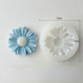 Daisy Scented Candle Daisy Silicone Candle Mold Aromatherapy Soap Mold for Candle Making Kit DIY Flower Handmade Candle Mold. 