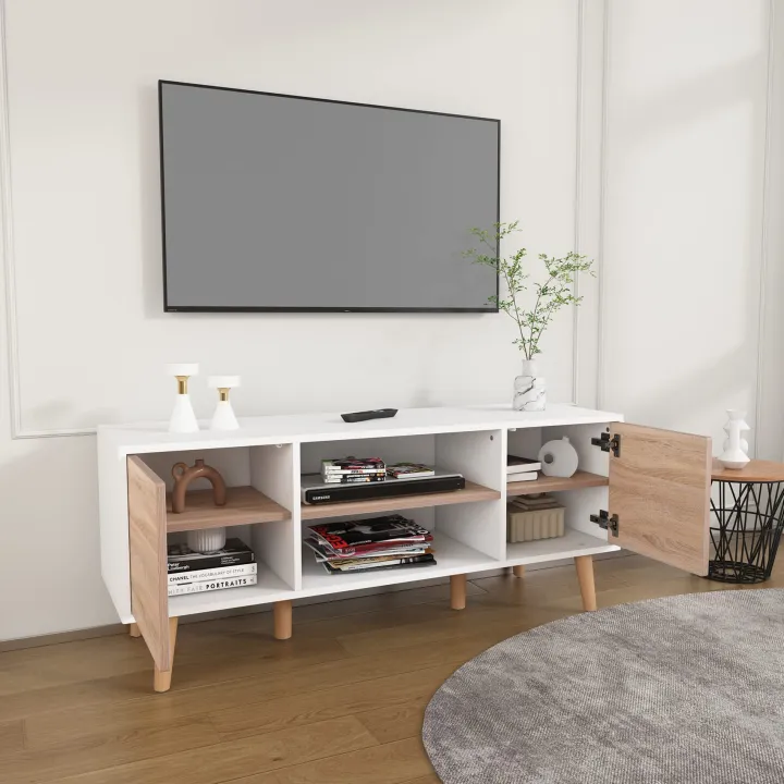 Imperia%20Furniture%20TV%20Stand,%20TV%20Console%20Media%20Cabinet%20with%20Push%20Up%20Open%20Doors%20and%20Cable%20Collection%20Holes%20for%20TVs%20Up%20to%2060%20Inch%20Flat%20Screen%20for%20Living%20Room%20Bedroom%20White%20-%20Image%203