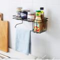 Wall Mounted Self Adhesive Shampoo Rack Bathroom Shelf Holder No Drilling Sticky Strong Magic Sticker Shower Caddy Shelves. 