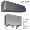 AC Cover 1.5 ton Waterproof and Dust Cover for Indoor & Outdoor Unit 1.5 ton Parachute. 