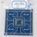 QFP TQFP LQFP 32 44 48 64 100 144 pin 0.5mm to DIP Pinboard Adapter Converter. 