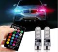 Colorful Auto Lamp Of Infrared Ray Remote Control. 