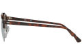 Ray-Ban Clubmaster Double Bridge Acetate Havana Frame Green Gradient Mirror Lenses-RB4346-62519J-51. 