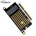 Extension Adapter Card Widely Compatible SSD to NGFF M.2 MKey NVME Hard Drive Converter Card. 
