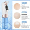Chargeable Super Micro Bubble Facial Machine Handheld Beauty Instrument Blackn Head Remover Facial Vacuum Pore. 