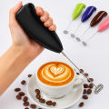 USB Rechargeable Milk Frother 2 in 1 Electric Coffee Beater Handheld Mixer Mini Egg Whisk Portable 3 Speed Foam Maker for Latte Cappuccino Cream Drink Mixer Kitchen Gadget Lightweight Easy Clean. 