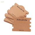100 Pieces Necklace Display Cards for Selling Jewelry Bracelet Display Cards. 