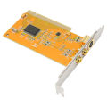 PCIe Video Capture Card 640x480 Resolution PCI Express Capture Card for Teaching for Windows. 