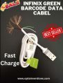 FastCharge Infix Data Cable: High-Speed Charging & Data Transfer" FOR  ALL INFINX PHONE SUPPORTED CABLE WHITE SOFT CABLE. 