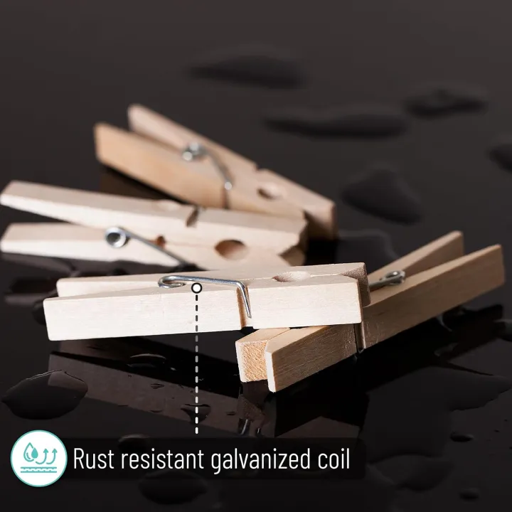 Pack%20of%20Wooden%20Clothes%20Pins%20Large%20Natural%20Wood%20Heavy%20Duty%20Wood%20Clips%20Rust%20Resistant%20for%20Classroom,%20Crafts%20for%20Hanging%20Clothes%20Pictures,%20Outdoor%20Clothes%20Line%20Clips%20for%20Drying%20Laundry,%20Household%20Clothespin%20Pegs%20-%20Image%207