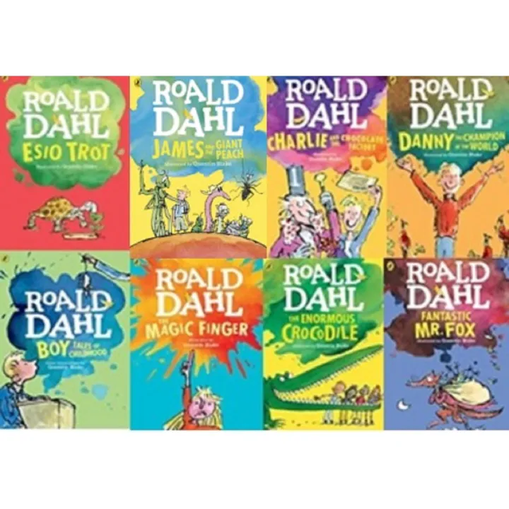 Set of 8 books by roald Dahl (Book 9,10,11,12,13,14,15,16) | Daraz.pk