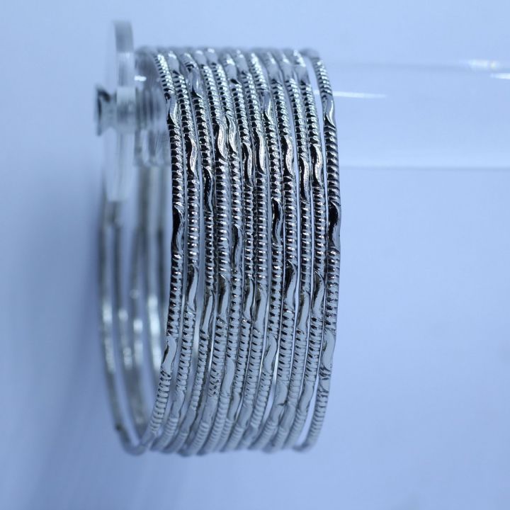 Silver%20metal%20bangles%20for%20girls%20Silver%20metal%20bangles%20for%20women,%20pack%20of%2012%20silver%20metal%20bangles%20for%20ladies%20available%20sizes%20are%202,%202.25,%202.50%20-%20Image%202