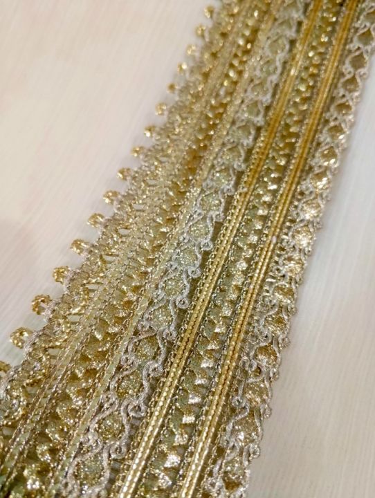3.5%20yards%20of%20Premium%20Golden%20Lace%20Choices%20for%20Borders%20of%20Gala,%20Daman,%20Bazu,%20Samosi%20Lace%20is%205%20gaz%20per%20Pack%20-%20Image%203