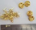 50/Pcs Brooch Pin Base Butterfly Clutch Tie Tacks Pin Back Replacement Catch Bar Locking Pins Back Base Finding Art and Crafts. 