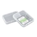 Plastic Organizer Case Clear Card Container Memory Card Case SD Card Case Small Storage Box SD Memory Card Case. 