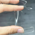 A fittings are Fi Tip Wn NailtensioNails 240pcs Duck False For Exn Full Cover Long Artificial Press Oide Flnger Beauty. 