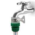 Universal Water Faucet Adapter Hose Connector Fitting Quick Connect Fitting Tap for Car Washing Garden Irrigation Plastic. 