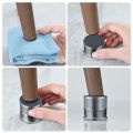 2Pcs Adjustable Bed Risers Heavy Duty Protectors Furniture Anti-Vibration Legs Multi-Function Furniture Legs Fittings -B. 