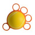 SAKURA Hand Therapy Grip Strengthener Ball Stretcher Finger Fitness Arm Exercise Muscle Relex Recovery Rehabilitation Grip Equipment. 