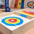 Table Desktop Battle 2 in 1 Ice Hockey Game, Funny Classic Battle Board Games. 