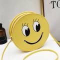Women Cute Emoji Bag Emoticon Handbag Crossbody Chain Shoulder Purse Handbag. 