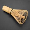 Japanese Style Natural Bamboo Prongs Matcha Tea Whisk Chasen Preparing Powder Brush Tool. 