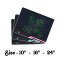 LCD Writing Tablet Magic Erase Kids Boys Girls Pre School Learning Education 10" 16" 24". 
