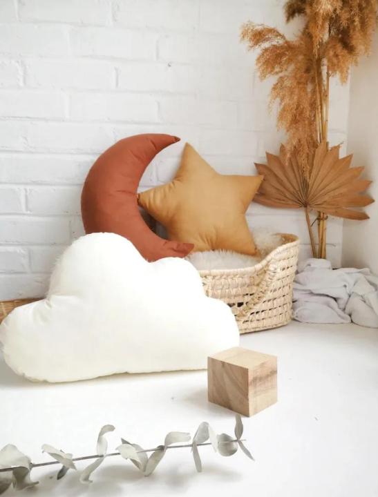 Fancy%20Decorative%20Soft%20Velvet%20Pack%20Of%203%20Kids%20Room%20Cushion-Baby%20Cot%20Pillows-Babies%20Carry%20Nest%20Nursery%20Cushion%20Star%20Moon%20And%20Cloud%20Shape%20-%20Image%202