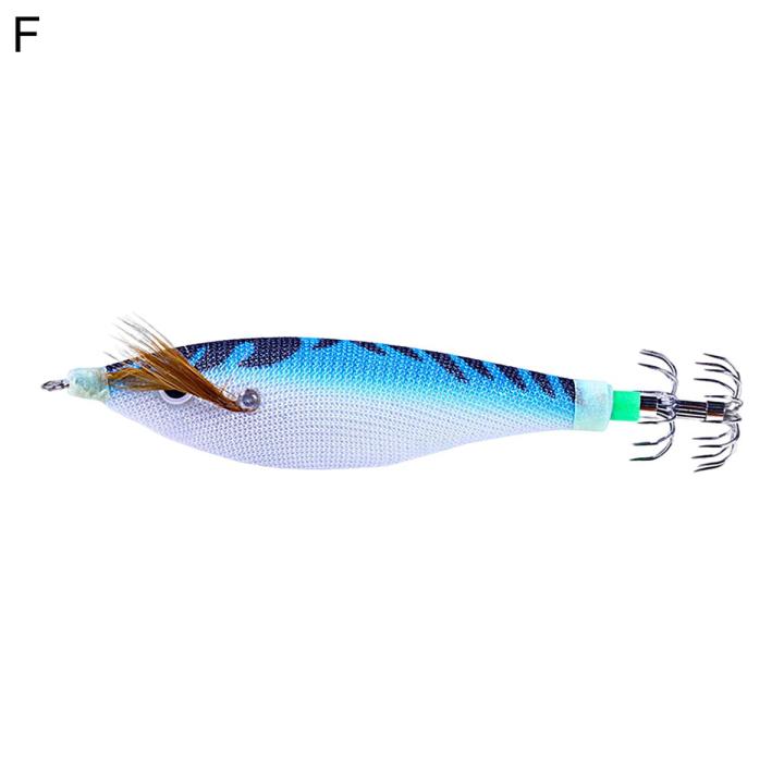 Artificial Shrimp Bait Professional Artificial Lure Wood Shrimp Bait Squid Hook Jigg