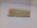 White pearls Pins, Pack of 2 metal and Pearls Hair Clip Fancy For Women, girls Hair Accessories. 