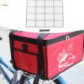 Electric Food Delivery Box Rack Easily Install Bike Cargo Rack 45cmx35cm. 