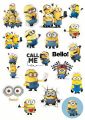 Stickers pack minion stickers laptop mobile water bottles guitar fridge. 