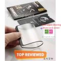 Apple Iphone 6 6d Gorilla Ceramic Matte Glass unbreakable antishock hybrid film 9D /11D / 21D / 6D / 100D Tempered Glass Screen Protector Gorilla Fiber sheet Guard Semi Transparent. 