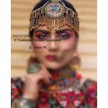 Afghani Matha Patti Afghani Head Piece Afghani Golden Matha Patti Pathani Matha Patti. 