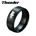 Thunder Rings For Men and Women Lightning Strike Stainless Steel Ring Light Fashion Unique Rings Lovers Ring Wholesale Rates. 