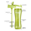Helemei Hybriid - Smart Water Bottle & Shaker Bottle With Mixer Ring 500ml for School College University Office Sports Gym Travel Bottle - Bottle For Men - Bottle For Women - Bottle For Kids. 