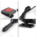 Car Heated Fan 12V 150W Portable Fan with Purification Windshield Demister for Glasses. 